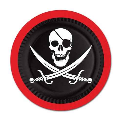 Pirate Plates (8/Pkg)