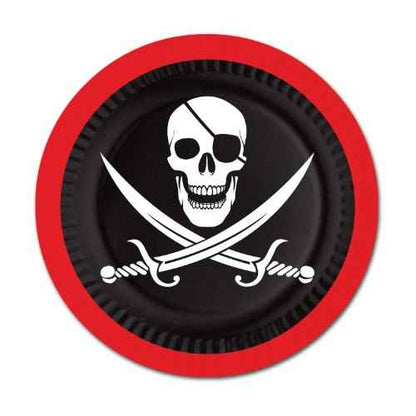 Pirate Plates (8/Pkg)