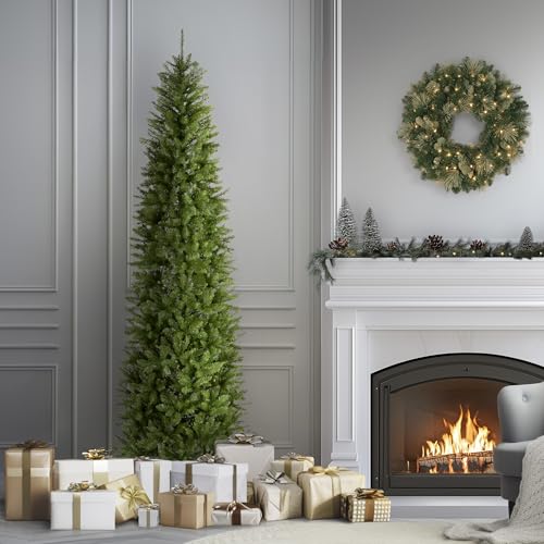 9ft Unlit Kingswood Fir Slim Artificial Christmas Tree - Tree