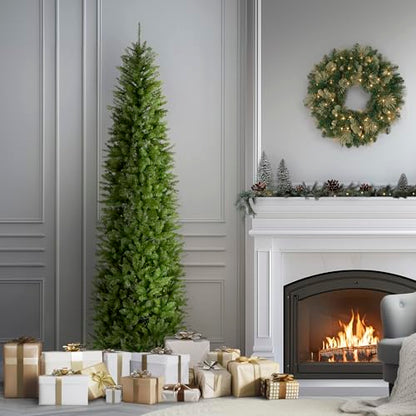 9ft Unlit Kingswood Fir Slim Artificial Christmas Tree - Tree
