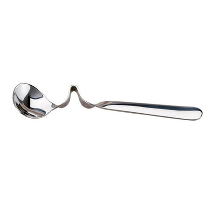 HIC Kitchen Curved Handle Honey Spoon, 18/8 Stainless Steel, Serve Honey, Jelly, and Syrup Without The Mess