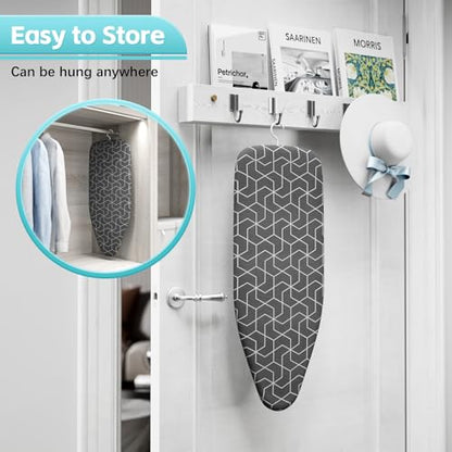 Charcoal Small Metal Mesh Tabletop Ironing Board for Dorm Apartment