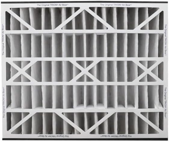 Trion Air Bear Pleated Air Filter - MERV 11 | 20” x 25” x 5” (2-Pack) for Superior Air Quality