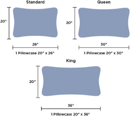 Skiennix 100% Mulberry Silk Pillowcases - Hypoallergenic & Anti-Aging, 2-Pack | Standard Size, Gray