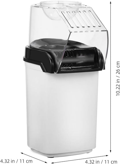 OUNONA Electric Hot Air Popcorn Maker - Compact 10-Inch Design for Quick Snacks | Perfect for Movie Nights