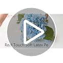 Light Blue Hydrangea Artificial Flower Set - Real Touch Faux Latex 21" Pack of 4