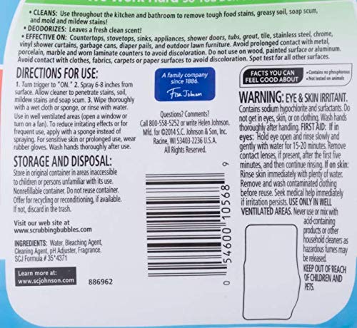 Fantastik 32 oz. Scrubbing Bubbles Bleach 5-in-1 Cleaner