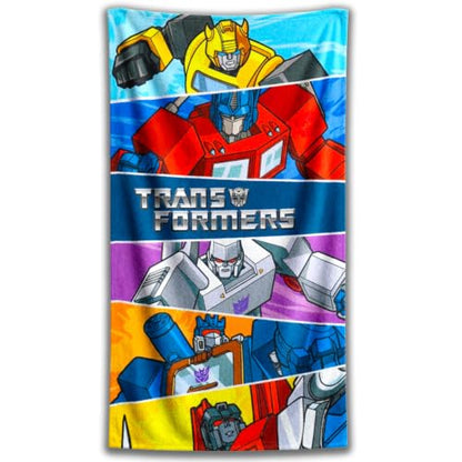 Transformers Beach Towel for Boys and Men - Large Microfiber Pool Towel