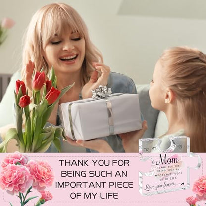 Acrylic Puzzle Plaque Gift for Mom - Heartfelt Mother's Day Keepsake