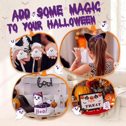 Suclain Halloween Boo Basket Gift Set for Women - Purple