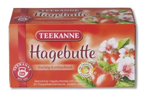 3x Teekanne (Hagebutte) rosehip (each box 20 tea bags)