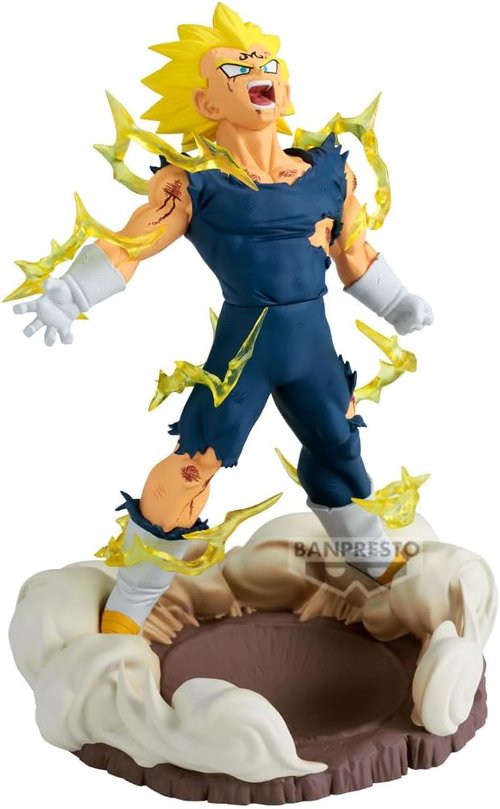 Banpresto - Dragon Ball Z Majin Vegeta Figure | Collectible History Box Edition