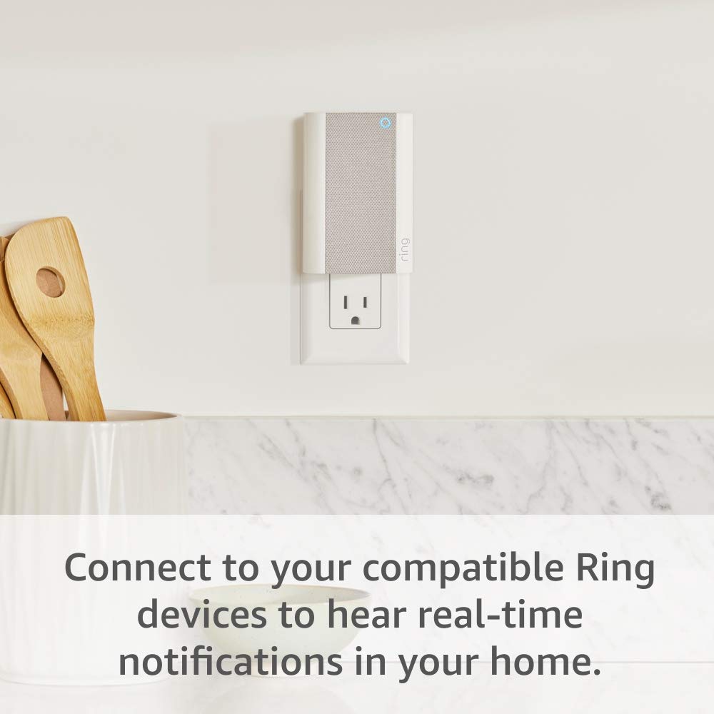Ring Chime Pro - Smart Doorbell Chime with Adjustable Volume | Sleek Design for Home Security