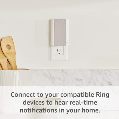 Ring Chime Pro - Smart Doorbell Chime with Adjustable Volume | Sleek Design for Home Security