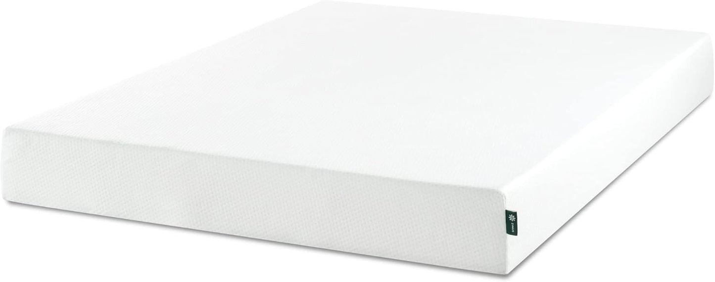 ZINUS Queen Memory Foam Mattress - 8 Inch Green Tea Infused Comfort for Restful Sleep
