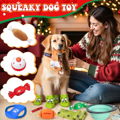 Dog Toys Advent Calendar 2026 - Interactive Holiday Gift for Dogs