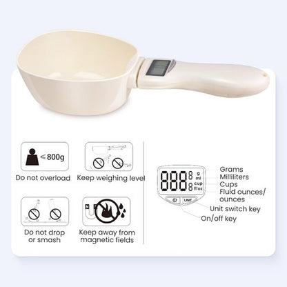 Digital Measuring Spoon, 2025 Upgrade Scale Food Measuring Spoon Scale Highly Accurate Measuring Spoon, 800g Big Head Model Household Electronic Scale Spoon Kitchen Gadgets (A-2Pcs)