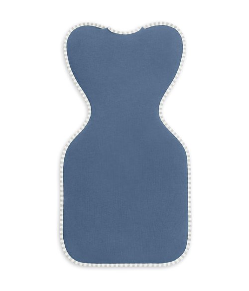 Love To Dream Swaddle UP - Baby Sleep Sack for Self-Soothing | Improves Sleep, Snug Fit, 8-13lb, Denim