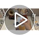 Square Clear Acrylic Fridge Magnets Kit - 20 DIY Photo Magnets with Adhesive Backing