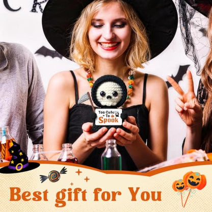 Mini Gothic Grim Reaper Halloween Decor - Cute Spooky Desk Ornament