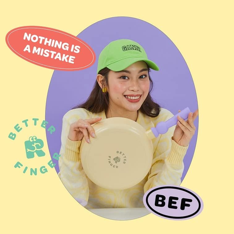 Neoflam Better Finger Kitchen Essential 9.5 Inch Stir Frying Pan with Handle, Healthy Cooking Nonstick Ceramic Coating Skillet, Induction Compatible Cookware, Made in Korea (24cm Frying Pan)