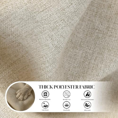 Poang Chair Cover for IKEA Chair Beige - A-poang Chair Variation