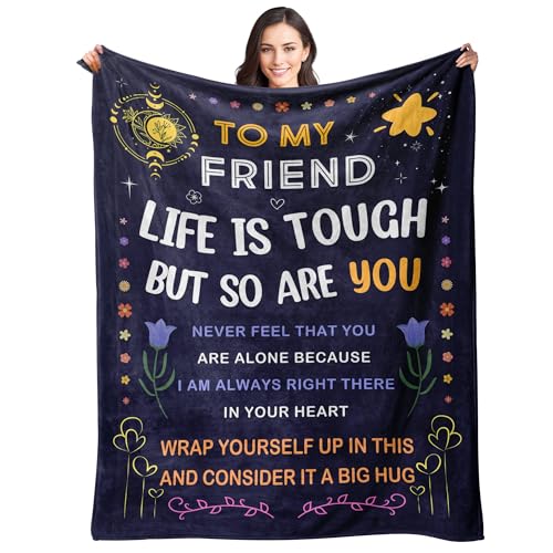 Friendship Gifts for Women - To My Friend Blanket 60x80 Inches - Variation of Friendship Gifts / 60x80