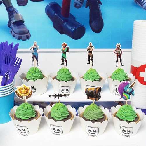 Battle Royale Theme Birthday Party Supplies Set 159 Pieces Decorations