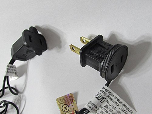 White Christmas Lights with Black Wire - 100 Count, 24 Ft Outdoor Indoor Decoration
