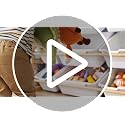 Toy Storage Organizer with 12 Bins & 3 Shelves - Kids Room Furniture