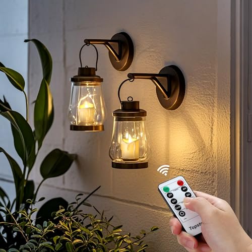 White Base Dimmable Flickering Flameless Tea Lights 12 Pack - Remote Control