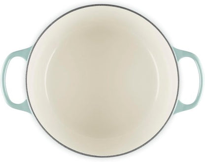 Le Creuset Enameled Cast Iron Deep Round Oven - 6.5 Qt | Durable Sea Salt Finish
