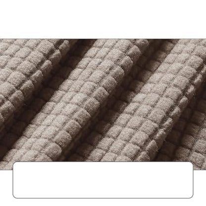 UQABS Curved Back Dining Chair Covers Slipcovers with Wingback Arms, Set of 4/2/1 Accent Kitchen Chair Slipcover Modern Arc Shaped Armrest Counter Height Bar Stools Covers Protector 1PCS(G,2PCS)