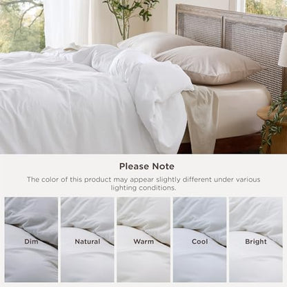 Bedsure Sage Green Duvet Cover Twin/Twin XL Size - 2 Pieces Prewashed Polyester Extra Soft Bedding Set, Includes 1 Twin Duvet Cover 68''x90'' with Zipper Closure & 1 Pillow Sham, No Comforter