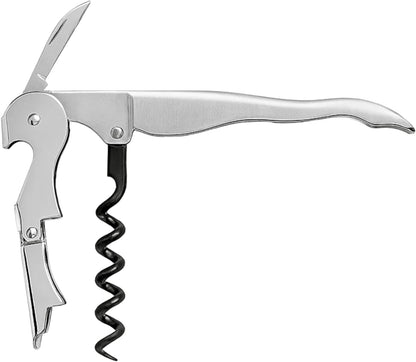 Oggi Corkscrew, Stainless Waiter's, Stainless Steel