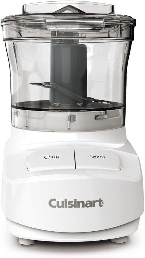 Cuisinart 3-Cup Mini Chopper - Compact Kitchen Appliance for Quick Food Prep | White
