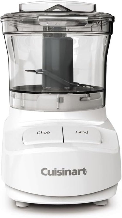 Cuisinart 3-Cup Mini Chopper - Compact Kitchen Appliance in White | Efficient Food Prep