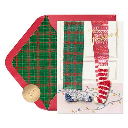 Papyrus Christmas Card for Husband (Get Merry With You)