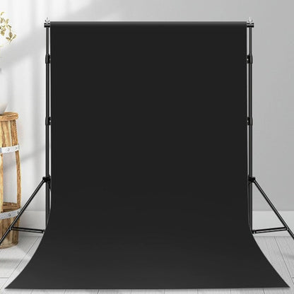 Skiennix Black Backdrop Fabric - Perfect for Portraits & Video Shoots | 5x7ft Size