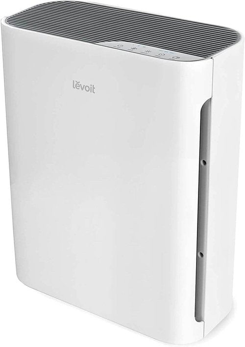 LEVOIT Air Purifier for Home Bedroom, Quiet Clean with Washable Pre-Filter for Dander, Smoke, Dust, Pollen, AHAM VERIFIED, Odor Eliminators for Medium Sized Rooms, Pet Hair Remover, Vital 100, White