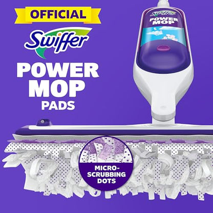 Swiffer PowerMop Multi-Surface Mopping Pad Refills for Floor Cleaning, 11 Count