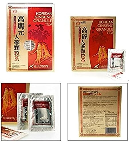 Korean Ginseng Extract Granules Tea Health Food (3g X 100 bags)