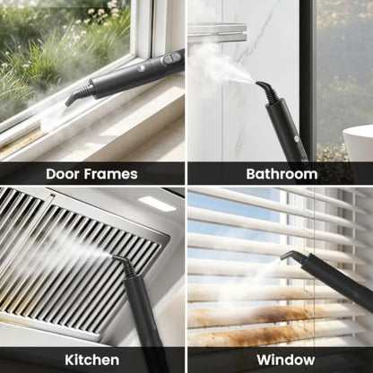 Handheld Steam Spot Cleaner with 4 Modes for Carpet Upholstery Stain Removal