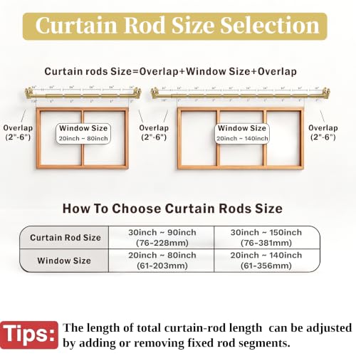 Bird Curtain Rod Finials Antique Gold Decorative Drapery Accessories