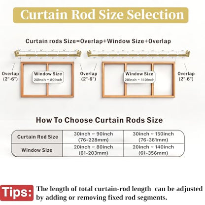 Bird Curtain Rod Finials Antique Gold Decorative Drapery Accessories