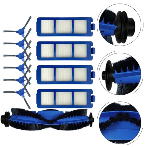 Vacuum Cleaner Side Brushes and Filters for RoboVac G40 Hybrid Kit