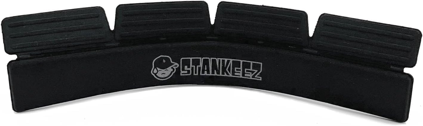 Stankeez Hat Liners - Reusable Sweat Shield for Hats - Hand Washable & Non-Adhesive - Unisex Black