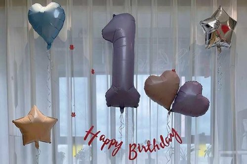 Lilac Number 3 Balloon - 40 Inch Birthday Celebration Decor for Kids & Adults | Perfect for 3rd Birthday Parties