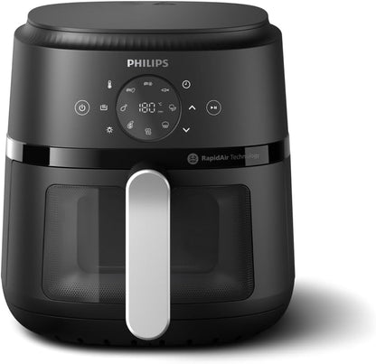 Philips Air Fryer - 13-in-1 Multi-Cooker with 6.6 Quarts Capacity & Cooking Window, Black