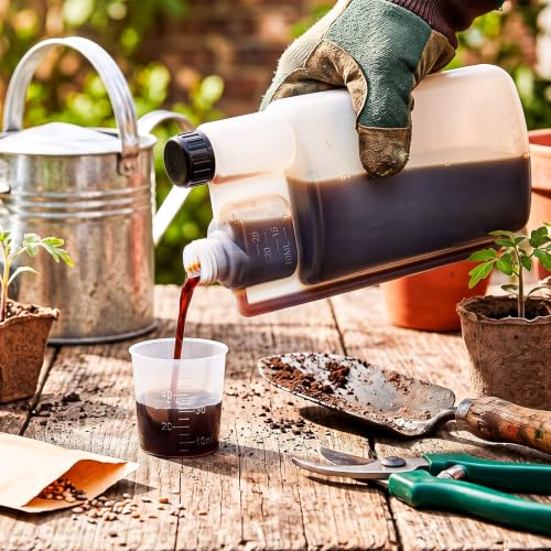 Plastic Flask with Built-In Shot Glass 13.5 oz Camping Travel Liquor Bottle